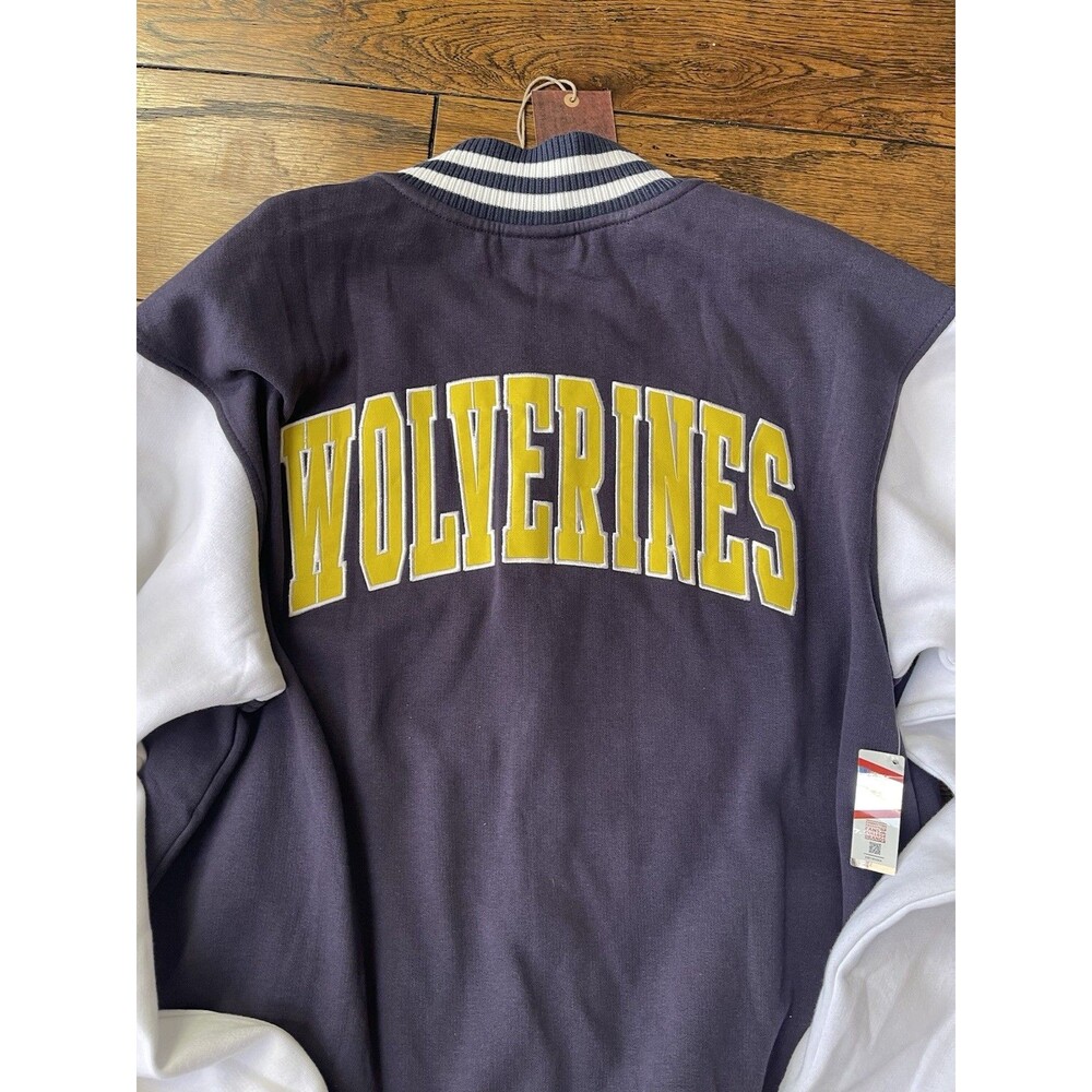 U Of M Michigan Jacket  Large Tall - Picture 11 of 11